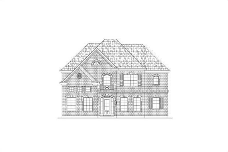 4-Bedroom, 3967 Sq Ft Luxury Home Plan - 156-1820 - Main Exterior