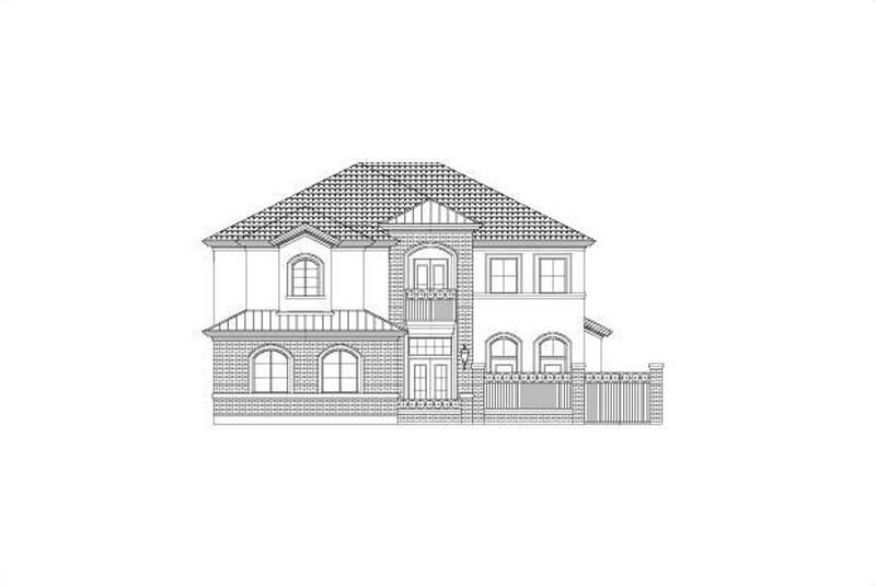 3-Bedroom, 3468 Sq Ft Luxury Home Plan - 156-2213 - Main Exterior