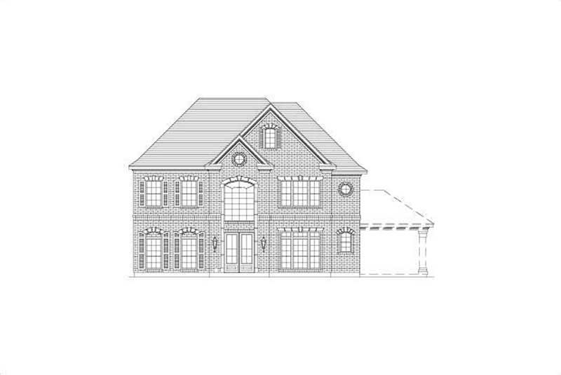 5-Bedroom, 3907 Sq Ft Luxury Home Plan - 156-2220 - Main Exterior