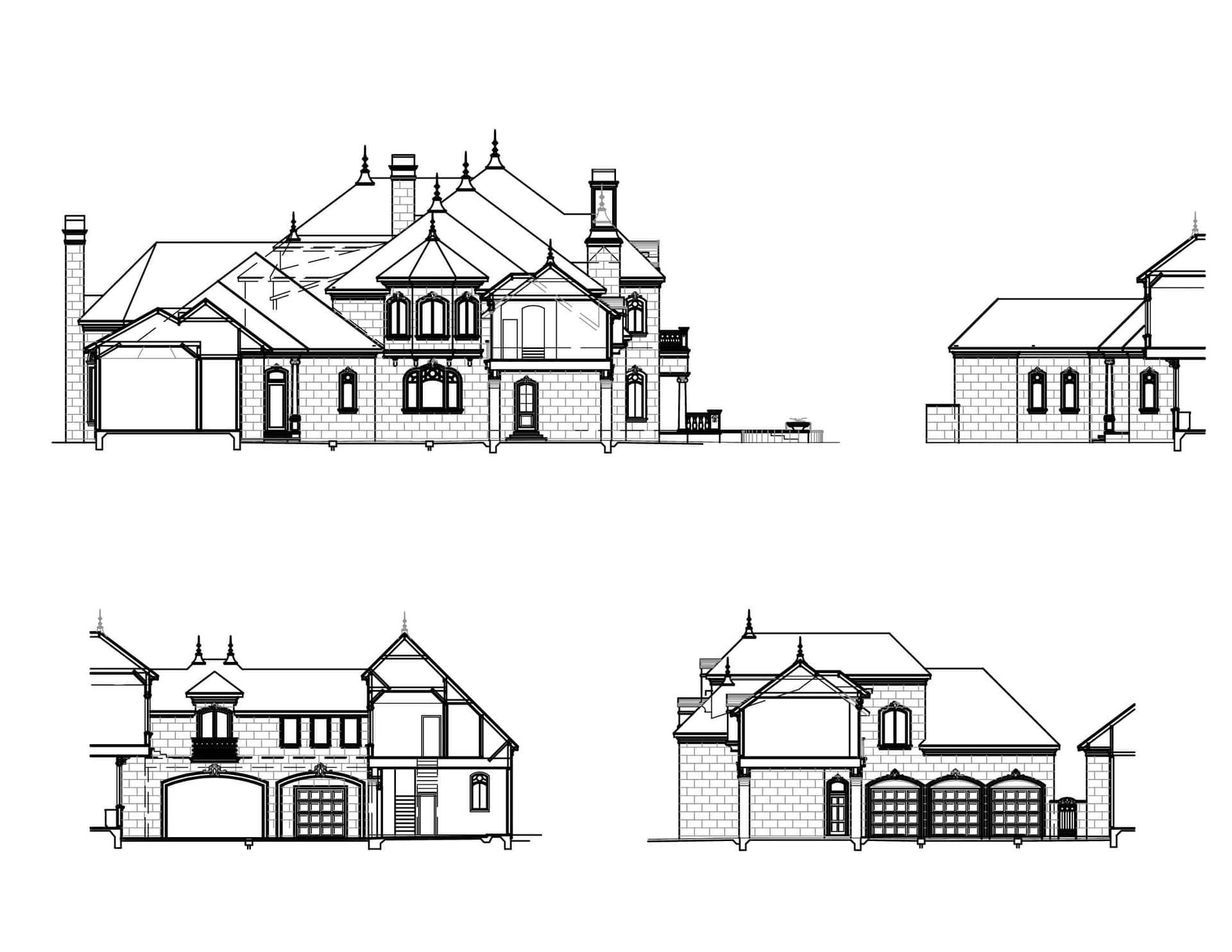 Home Plan Elevations