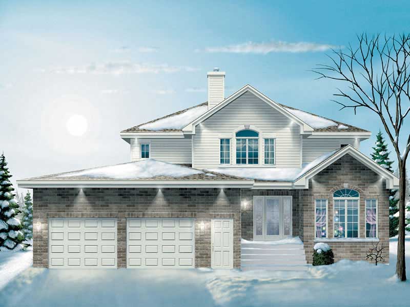 4-Bedroom, 2868 Sq Ft Craftsman Home Plan - 157-1112 - Main Exterior