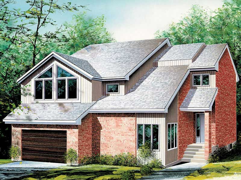3-Bedroom, 2390 Sq Ft Craftsman Home Plan - 157-1288 - Main Exterior