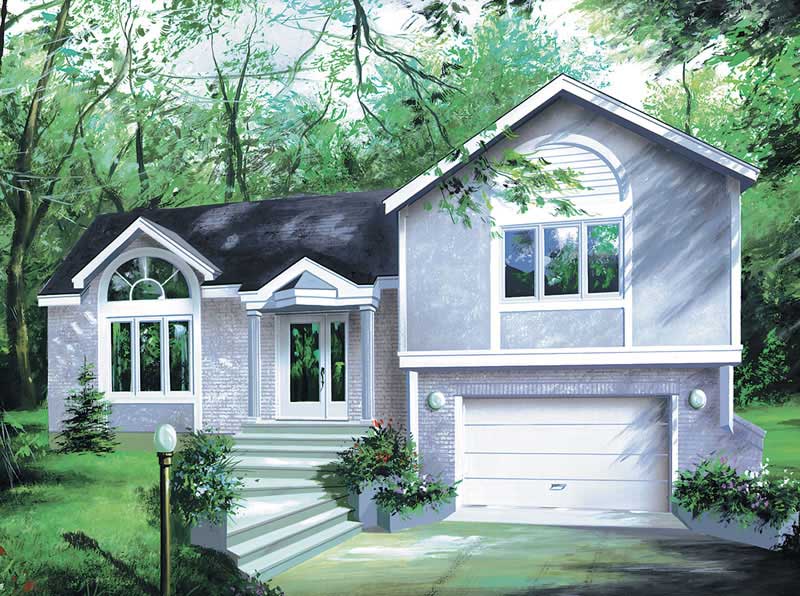2-Bedroom, 1152 Sq Ft Craftsman Home Plan - 157-1297 - Main Exterior