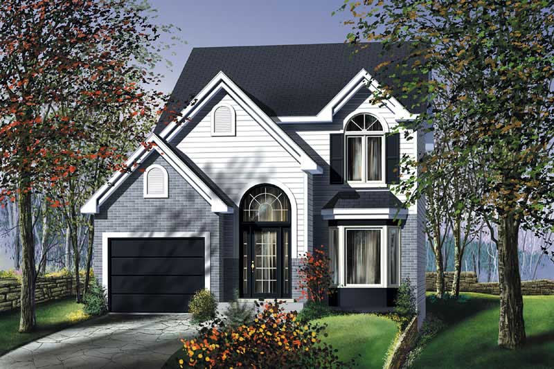 3-Bedroom, 1302 Sq Ft Ranch Home Plan - 157-1638 - Main Exterior