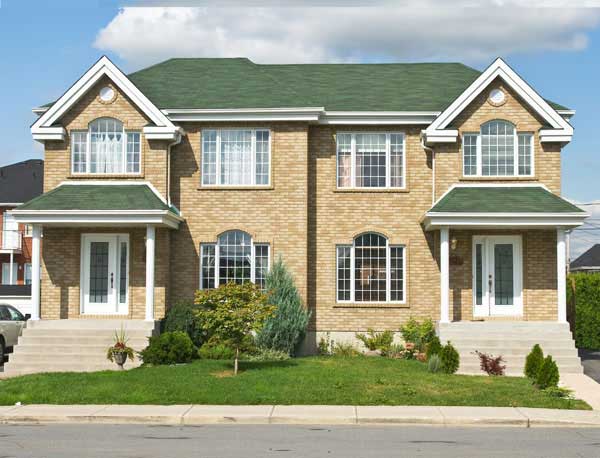 3-Bedroom, 2724 Sq Ft Multi-Unit Home Plan - 158-1156 - Main Exterior