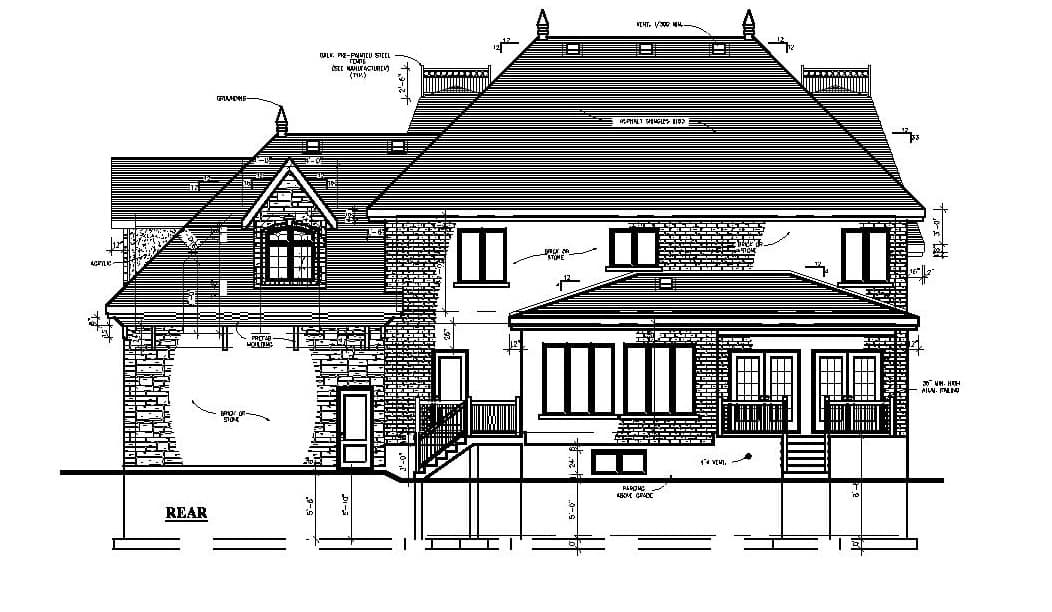 Rear Elevation