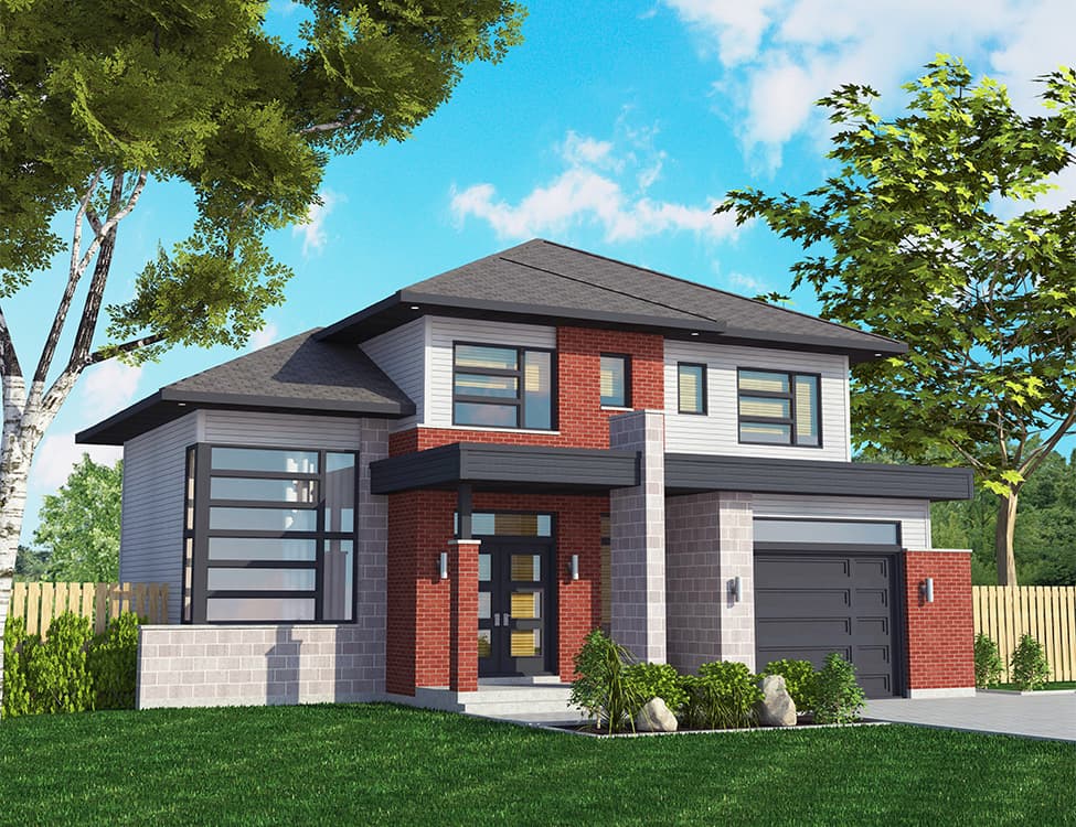 3-Bedroom, 1525 Sq Ft Cottage House Plan - 158-1309 - Front Exterior