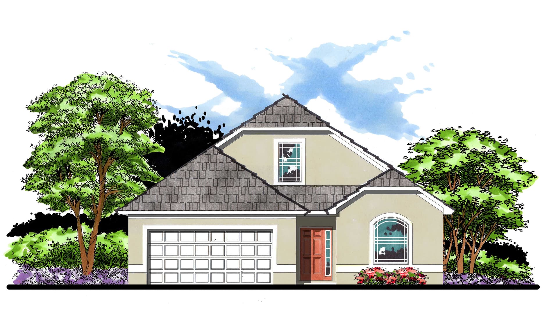 4-Bedroom, 2173 Sq Ft Craftsman Home Plan - 159-1011 - Main Exterior