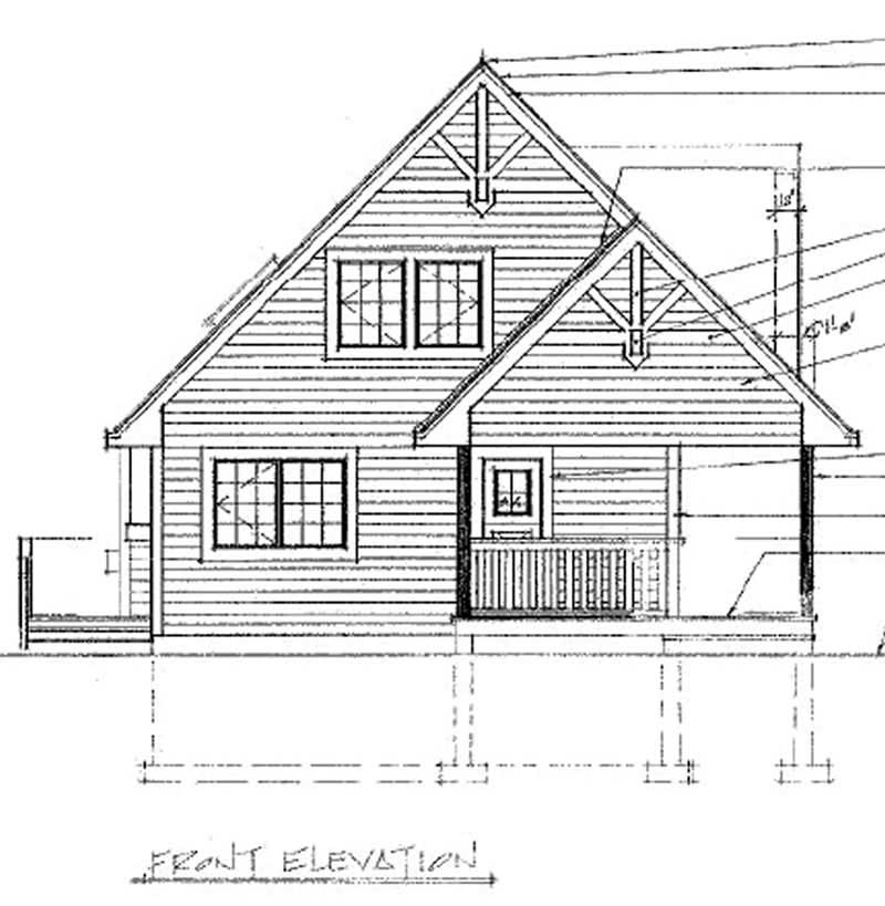 Home Plan Front Elevation