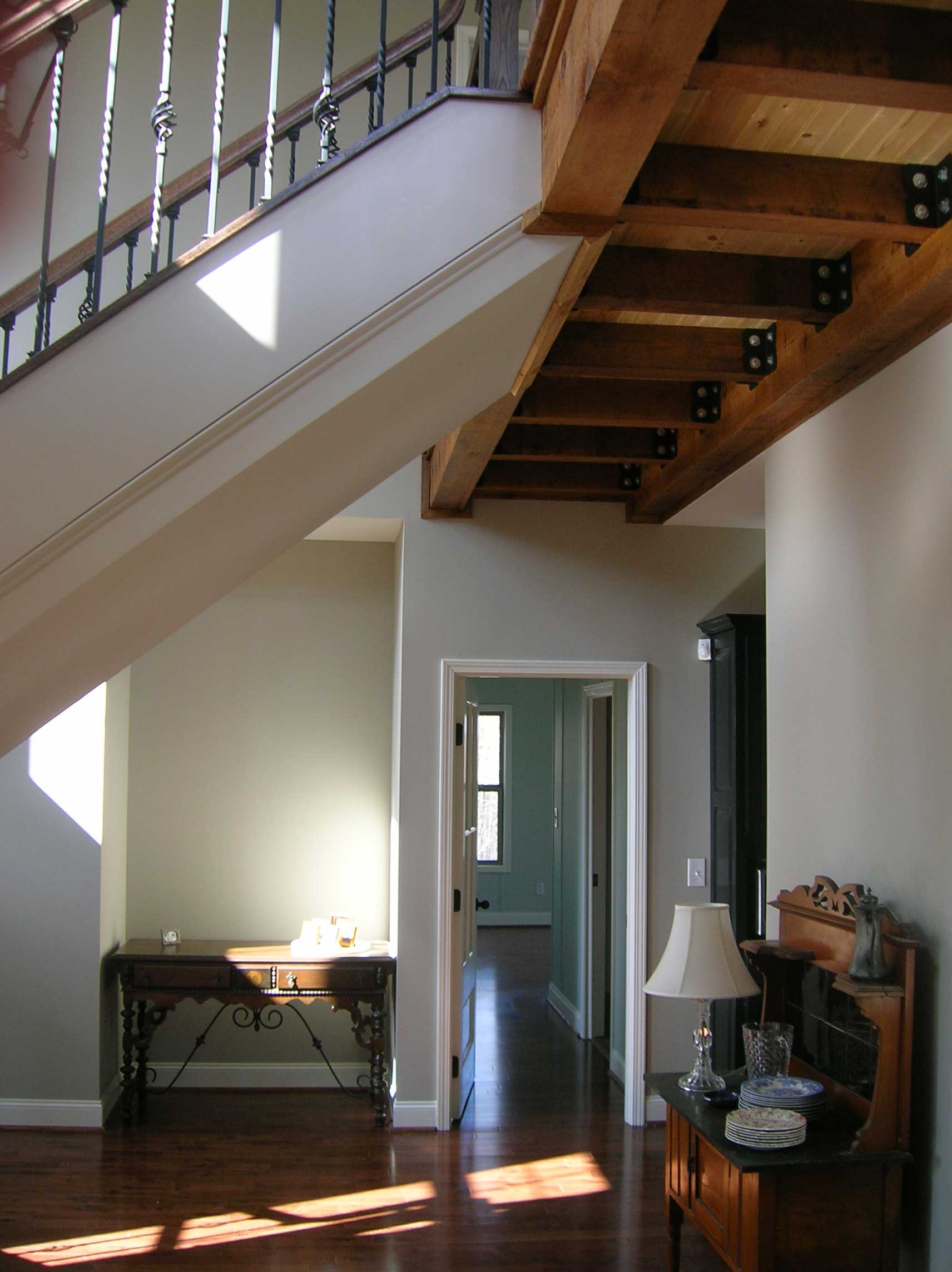 Entry Hall: Staircase