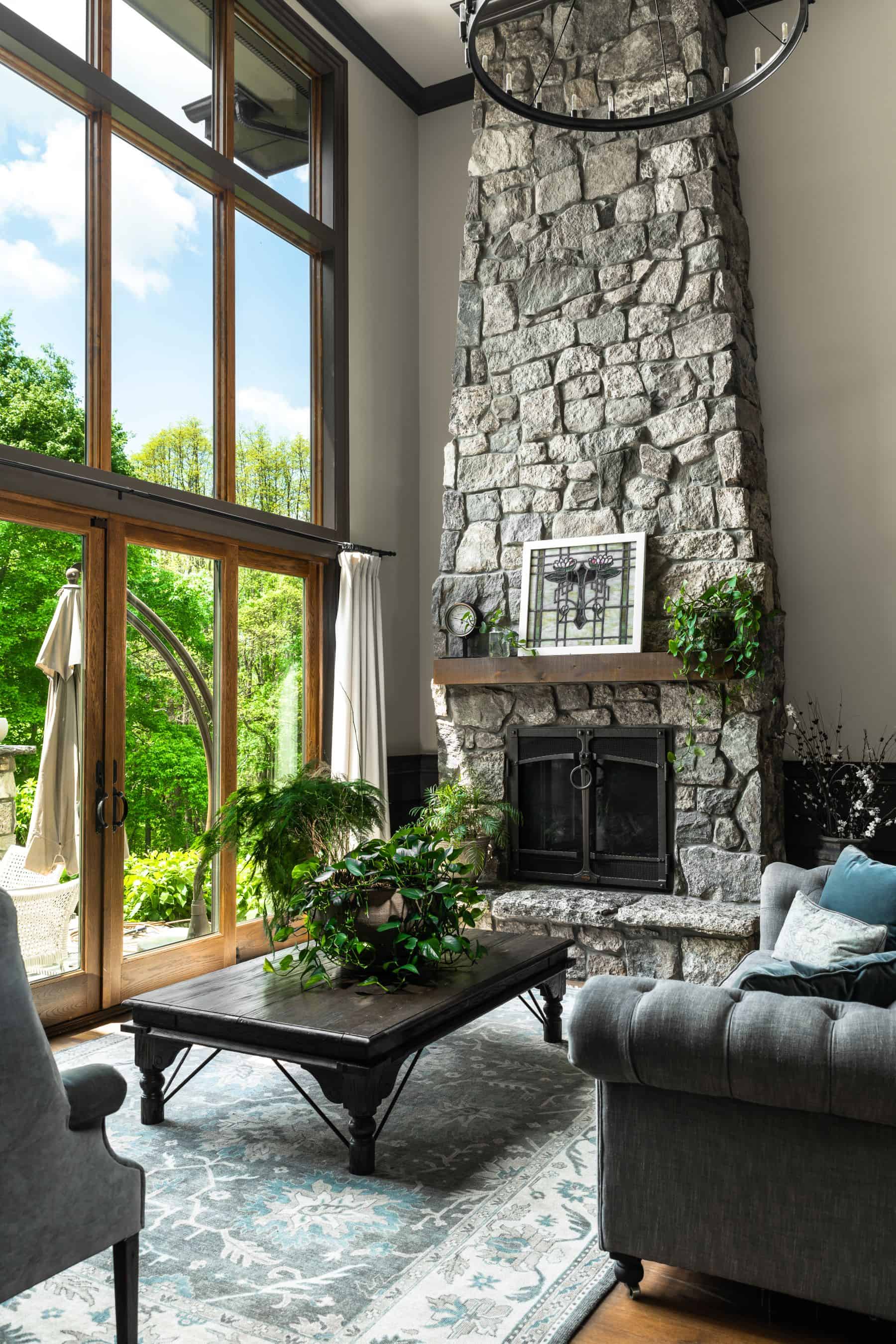 Great Room: Fireplace
