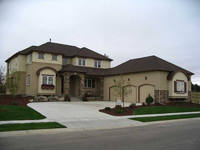 4-Bedroom, 2859 Sq Ft Country Home Plan - 161-1007 - Main Exterior