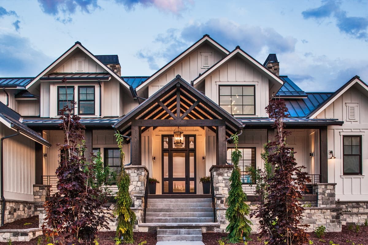 Front View of this 5-Bedroom,4784 Sq Ft Plan -4784