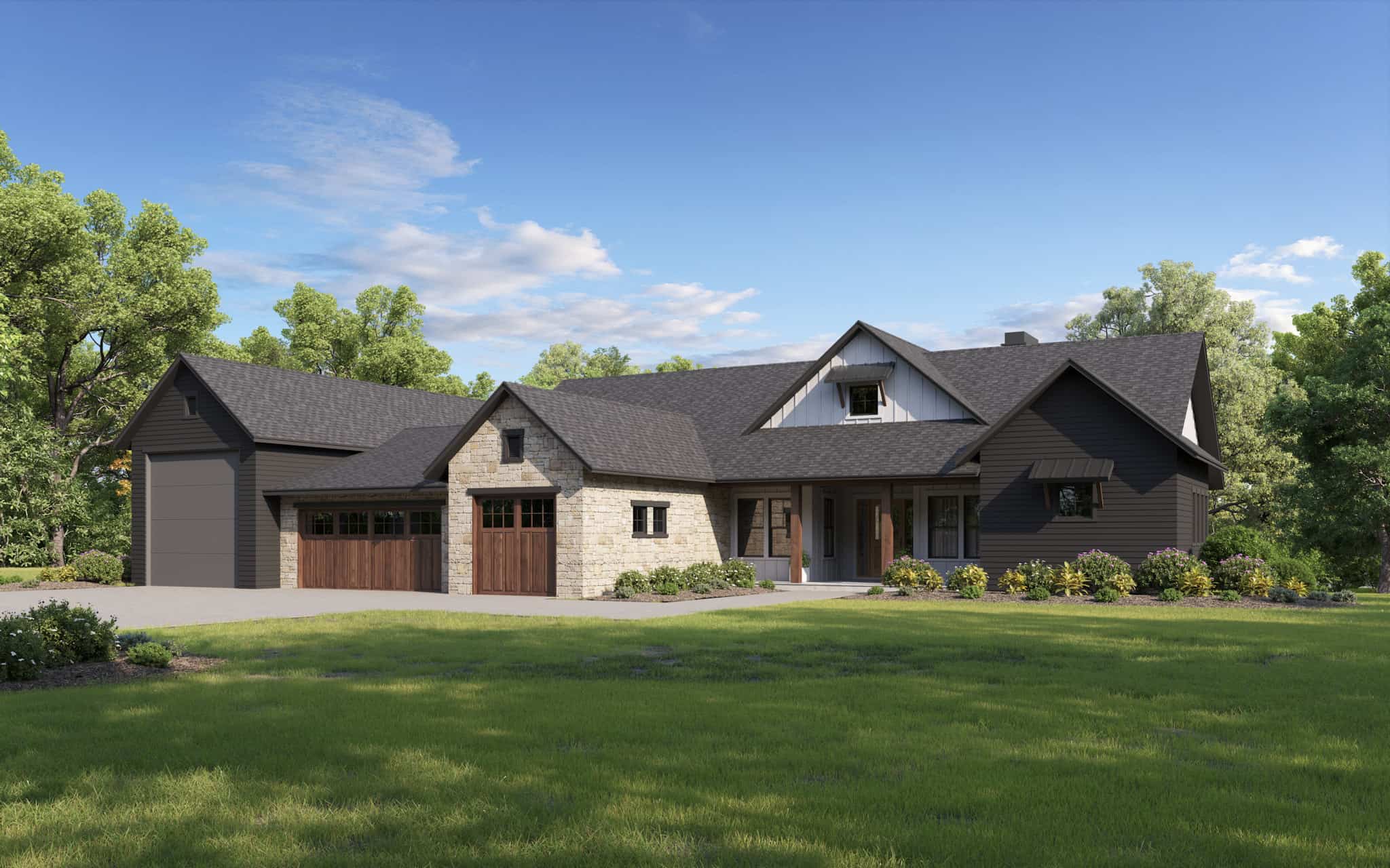 Rustic House Plan - 2-5 Bedrms, 2.5-4.5 Baths - 2641-4971 Sq Ft - #161-1232