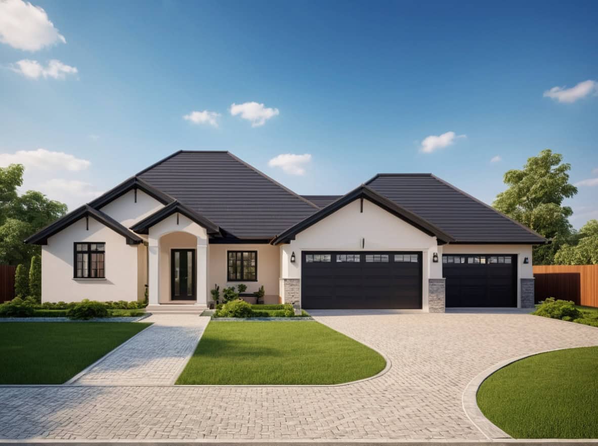 A covered porch with Craftsman trim and gable roofline defines this 1207 sq ft European home. Vinyl siding and open floor plan complete the inviting streetscape. 3 beds, 2 baths, 1207 sq ft - Plan #162-1143