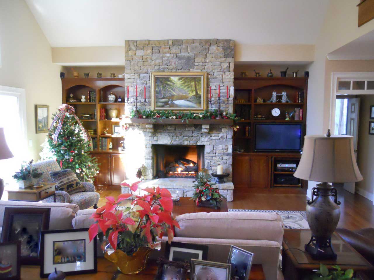 Great Room: Fireplace