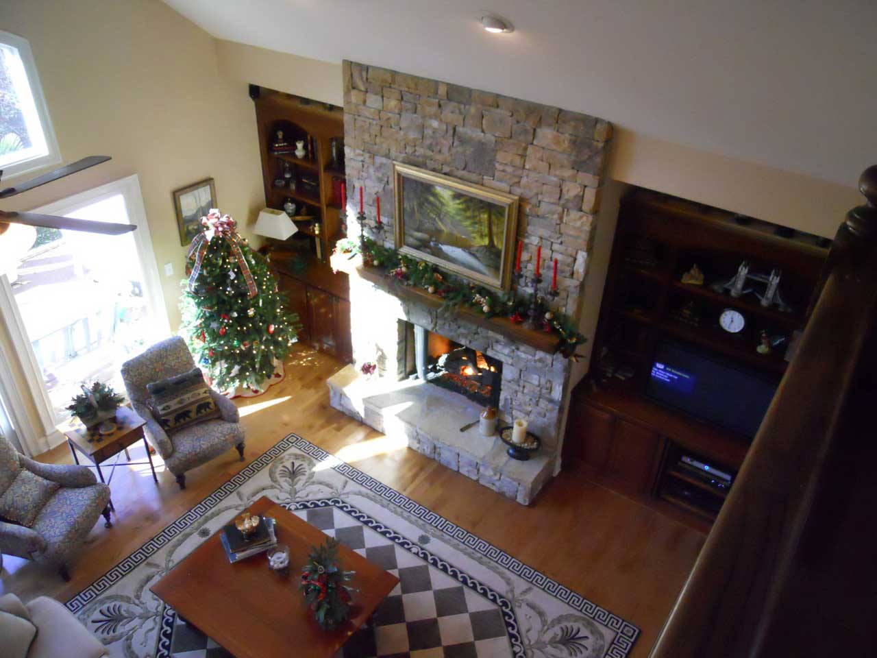 Great Room: Fireplace