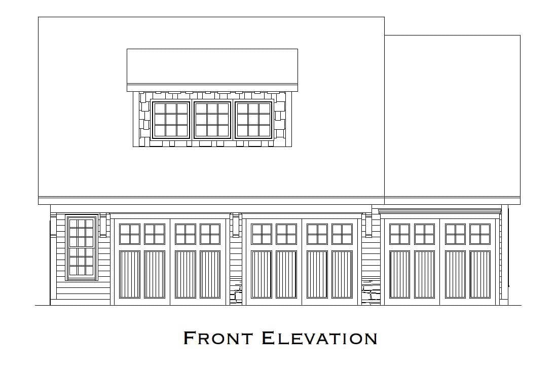 Home Plan Front Elevation