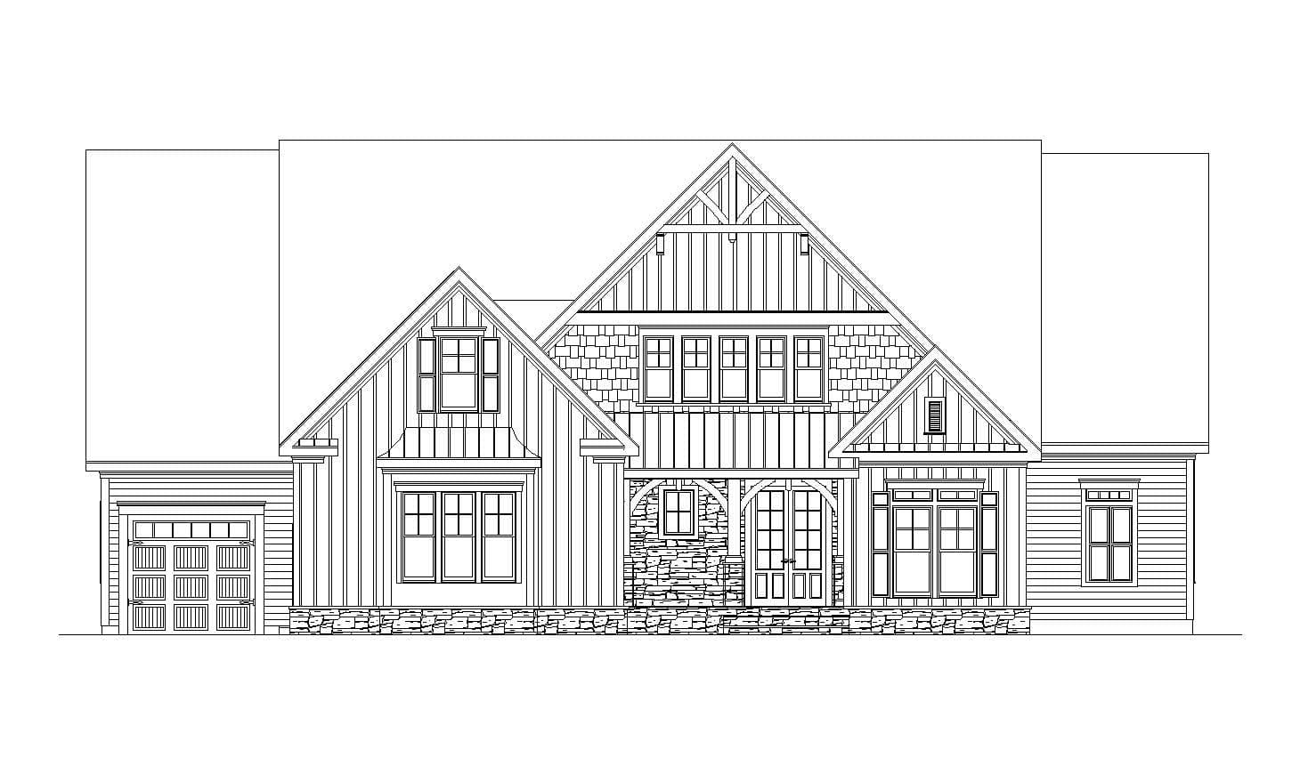 Home Plan Front Elevation