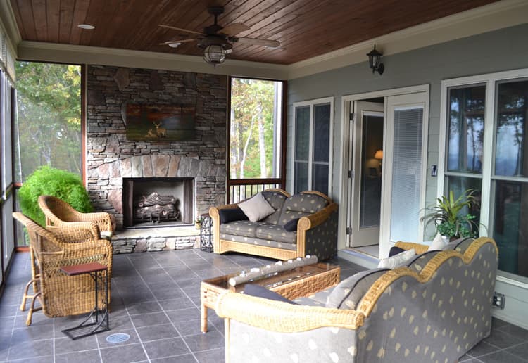 Porch of this 5-Bedroom,2618 Sq Ft Plan -163-1055