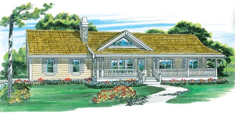 Home Plan Front Elevation