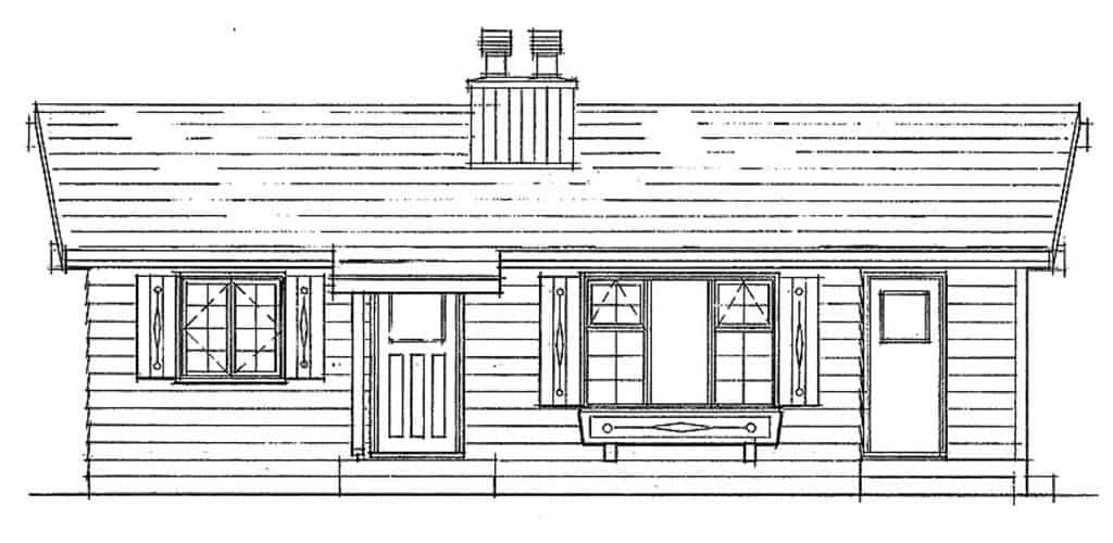 Home Plan Front Elevation