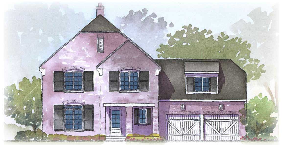 3-Bedroom, 2728 Sq Ft European Home Plan - 168-1010 - Main Exterior