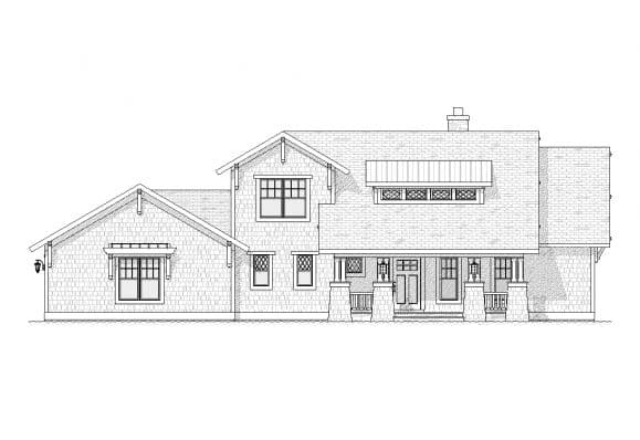 Home Plan Front Elevation