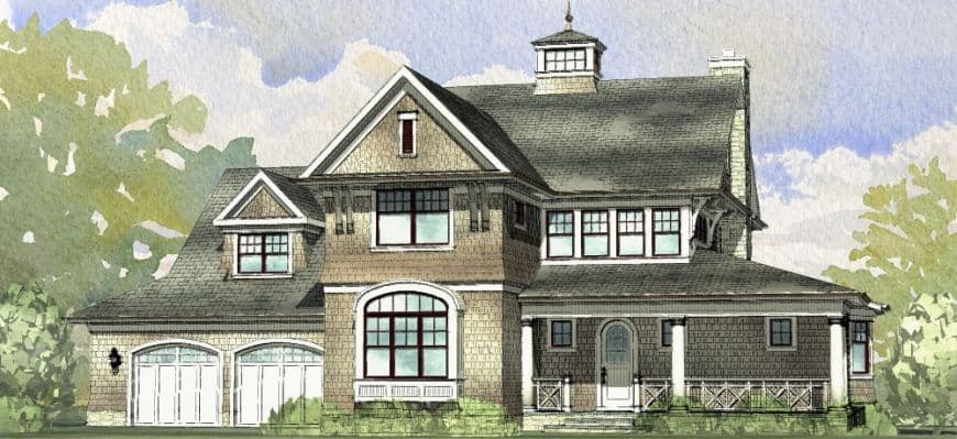 4-Bedroom, 3536 Sq Ft Craftsman House Plan - 168-1103 - Front Exterior