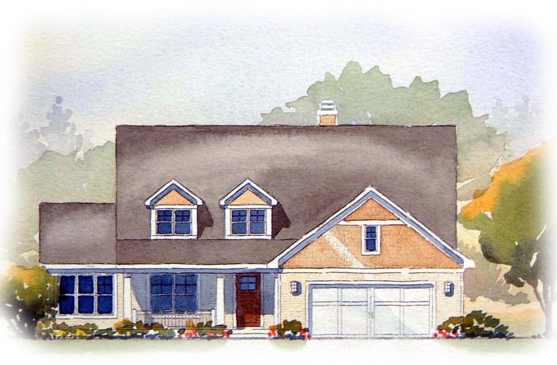 Ranch Home Plan - 3 Bedrms, 2.5 Baths - 3007 Sq Ft - #168-1154
