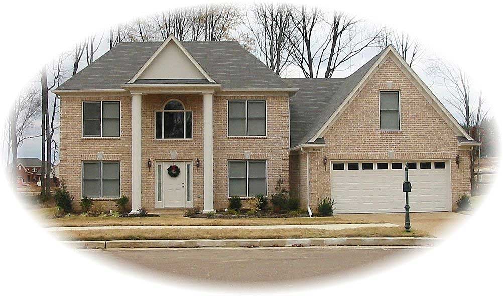 3-Bedroom, 2131 Sq Ft Colonial House Plan - 170-1308 - Front Exterior