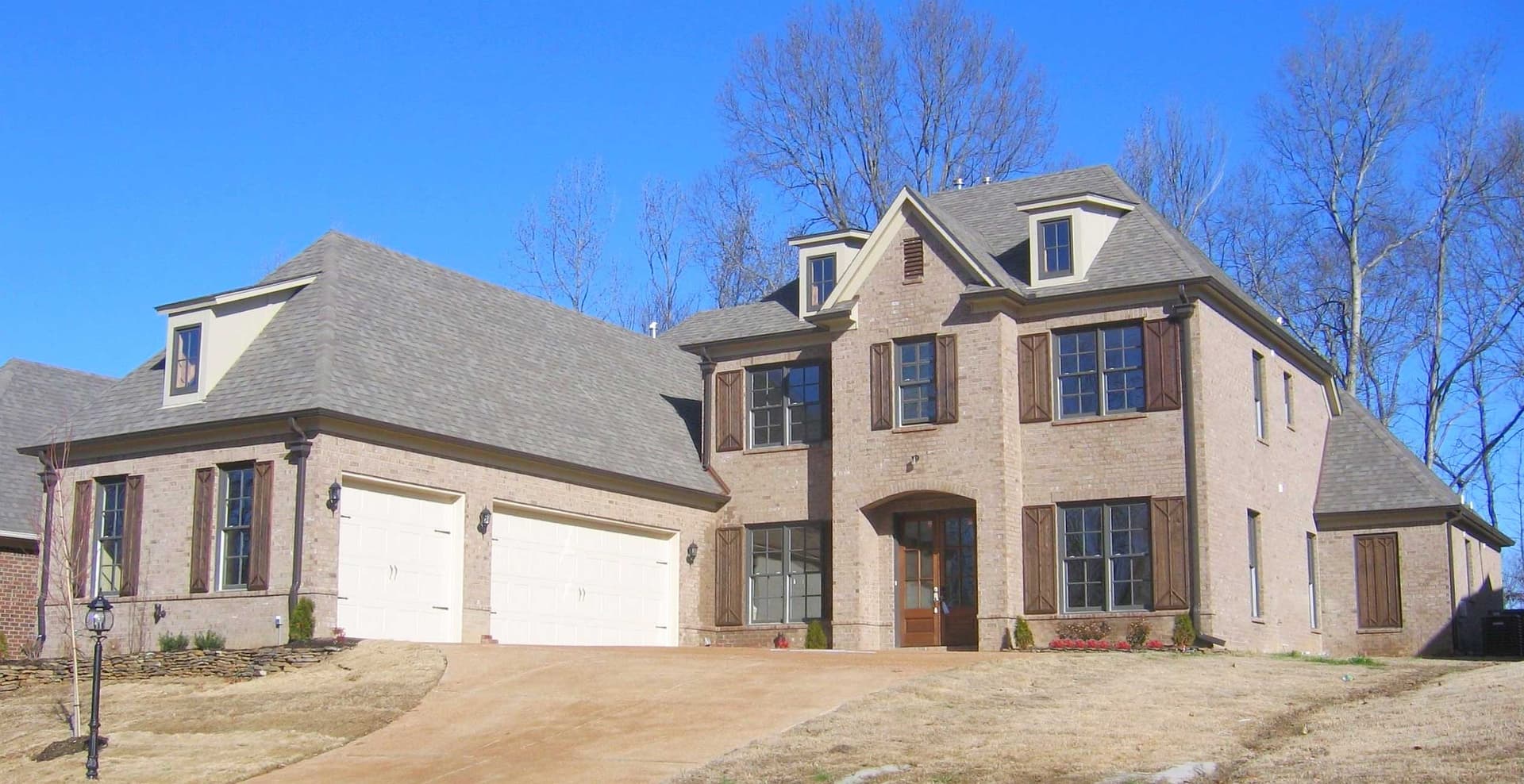 3-Bedroom, 3670 Sq Ft Country House Plan - 170-1663 - Front Exterior