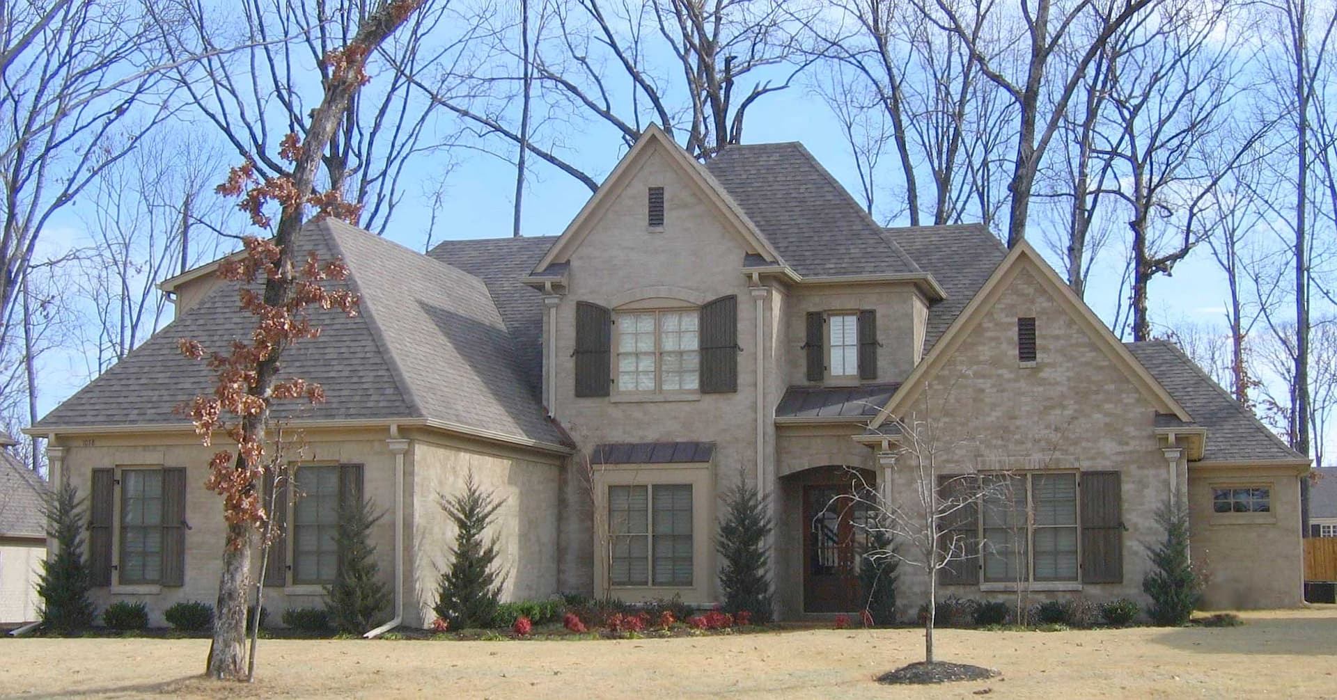 5-Bedroom, 4467 Sq Ft French House Plan - 170-1673 - Front Exterior