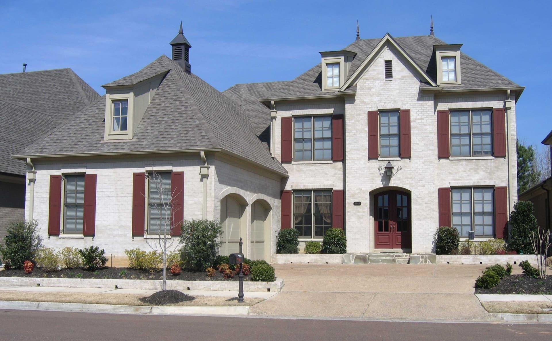 3-Bedroom, 4009 Sq Ft French House Plan - 170-1743 - Front Exterior