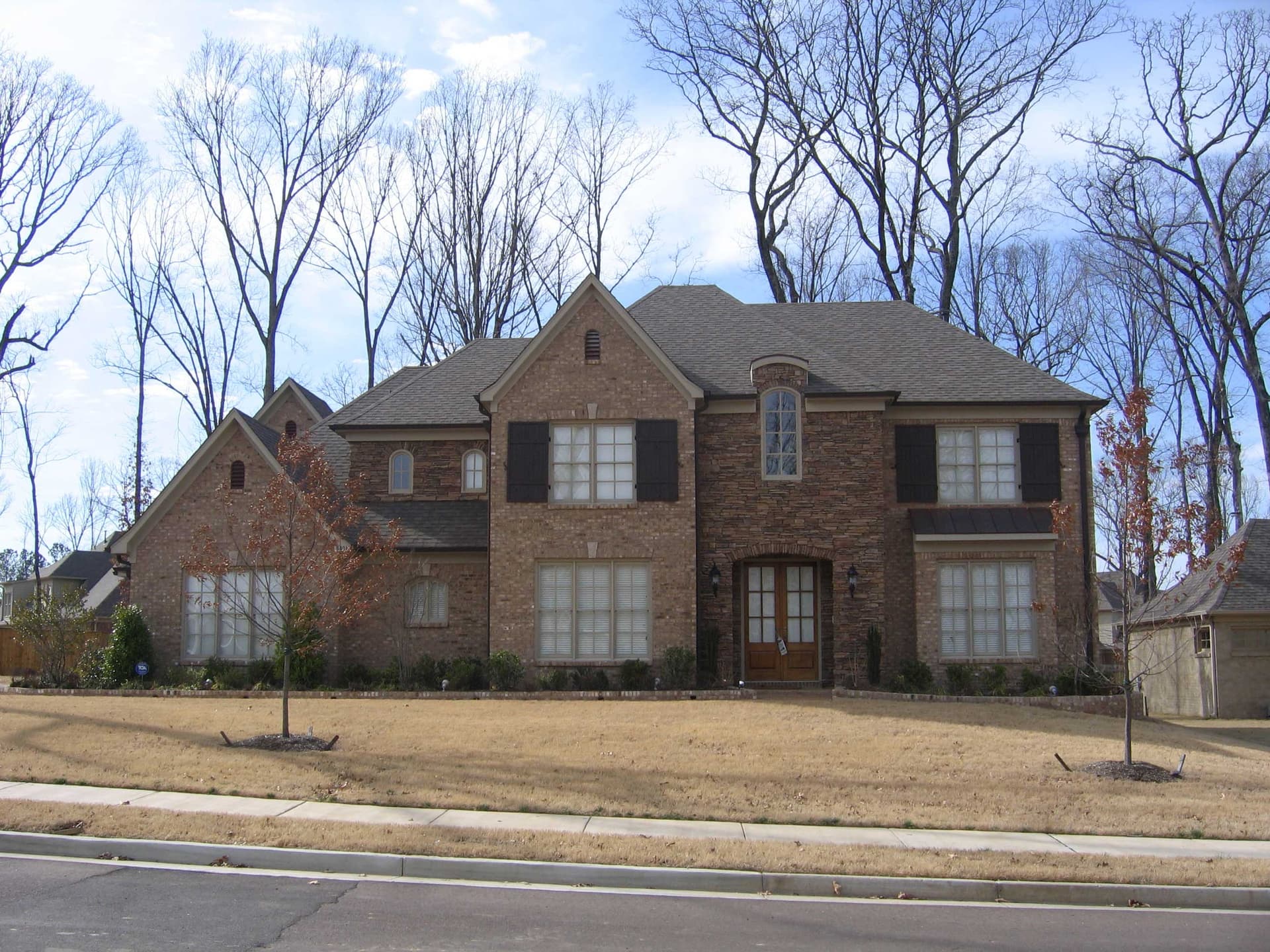 4-Bedroom, 4307 Sq Ft Country House Plan - 170-1765 - Front Exterior