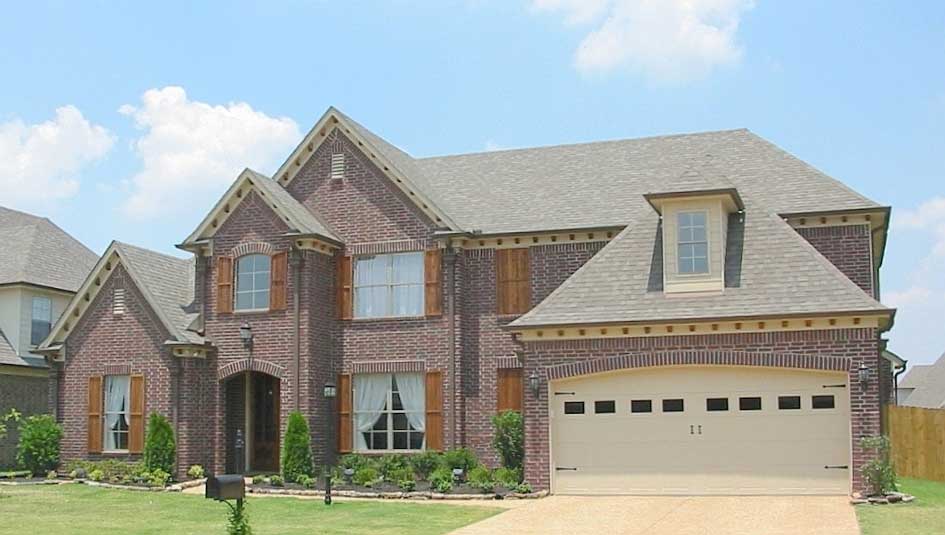 3-Bedroom, 3358 Sq Ft Country House Plan - 170-1776 - Front Exterior