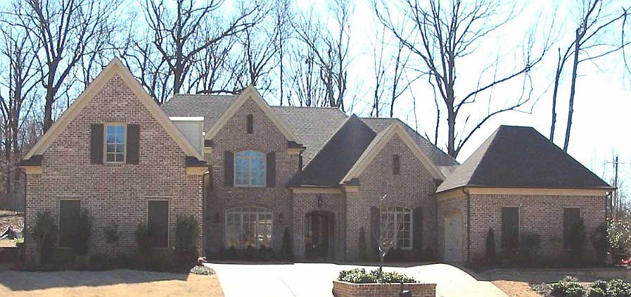 4-Bedroom, 5805 Sq Ft Country House Plan - 170-1856 - Front Exterior