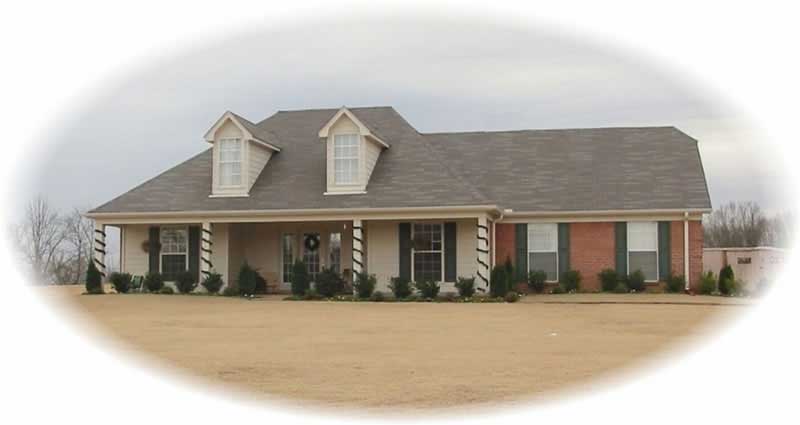 3-Bedroom, 1825 Sq Ft Country House Plan - 170-2002 - Front Exterior