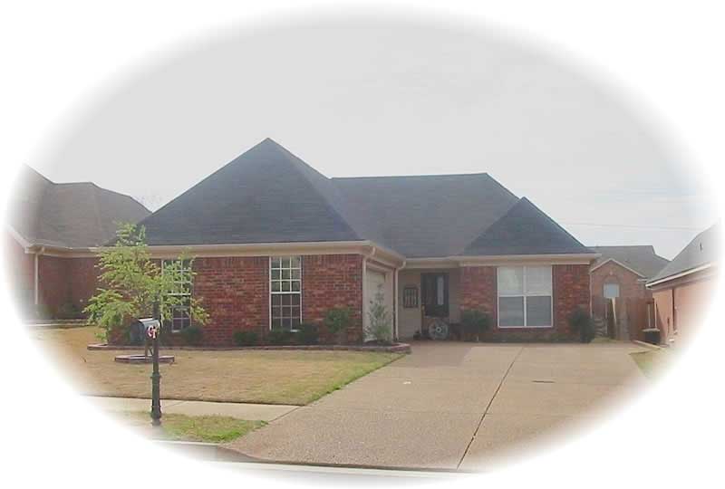 3-Bedroom, 1347 Sq Ft French House Plan - 170-2333 - Front Exterior