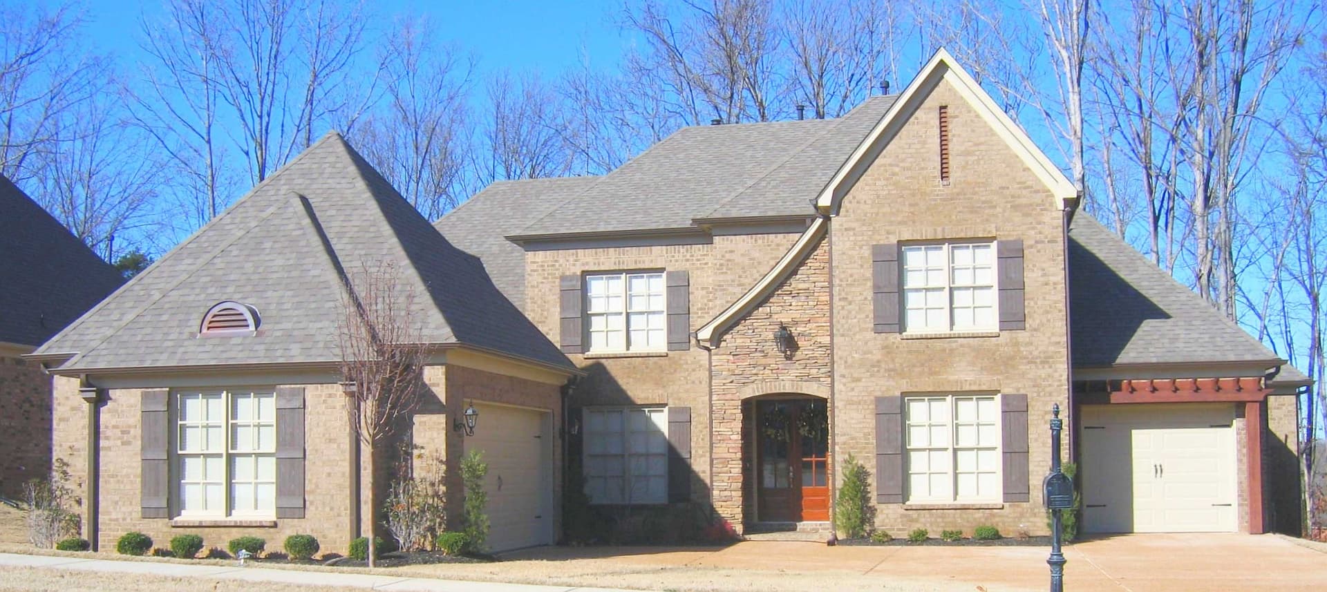 4-Bedroom, 3557 Sq Ft Country House Plan - 170-2595 - Front Exterior