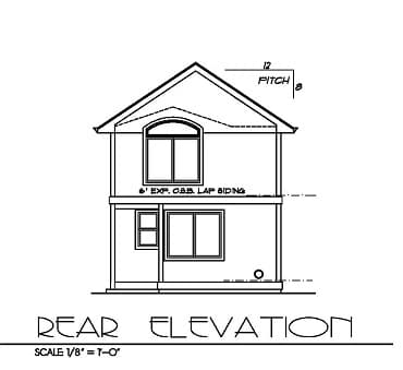 Rear Elevation