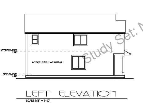 Left Elevation