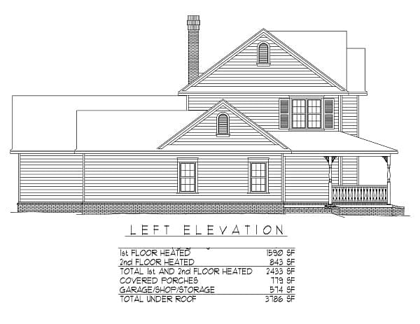 Left Elevation