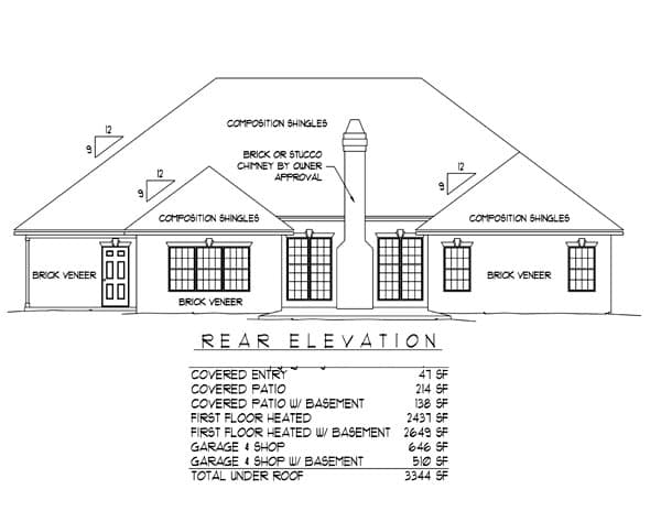 Rear Elevation