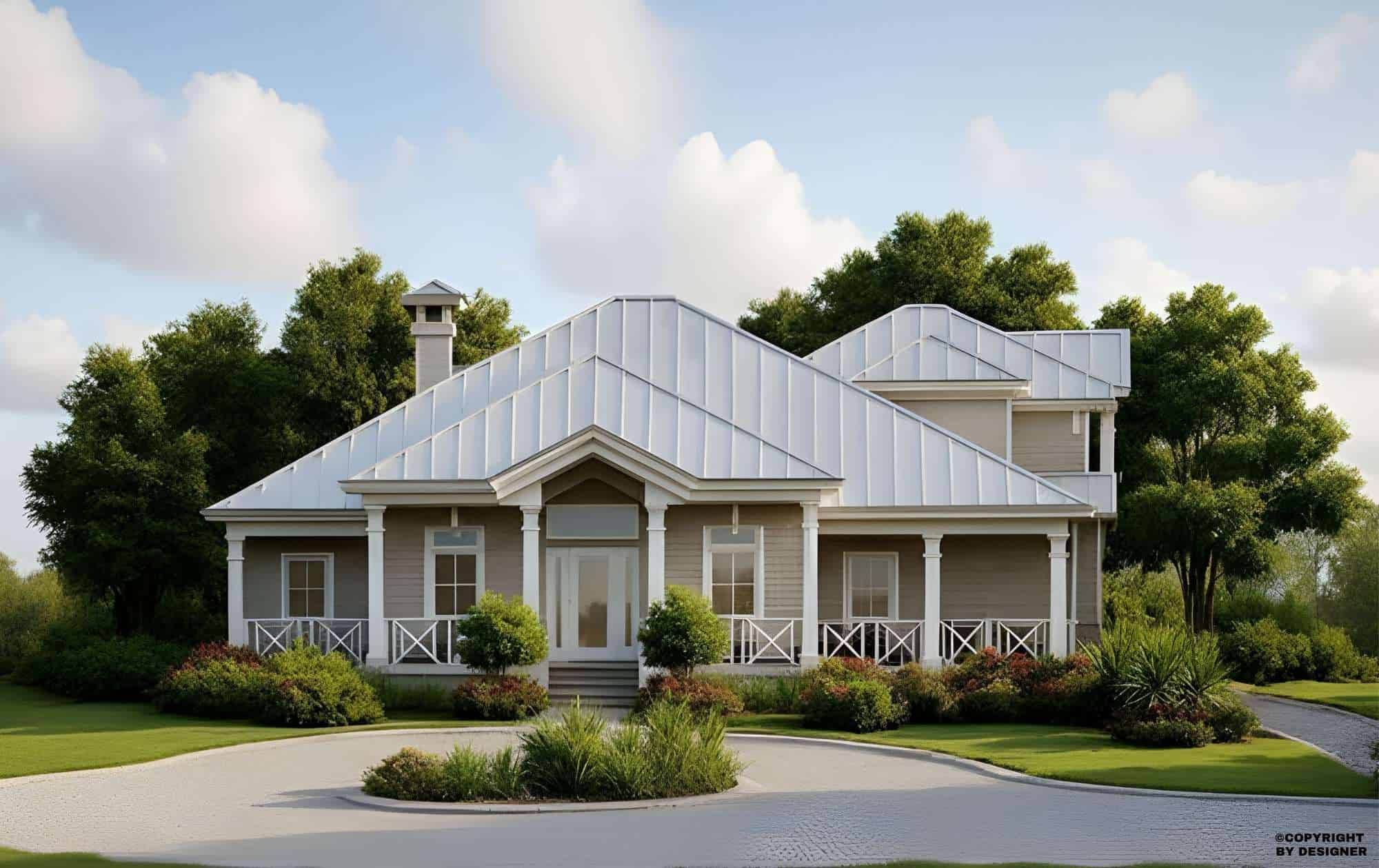 4-Bedroom, 3020 Sq Ft Florida Style Home Plan - 175-1024 - Main Exterior