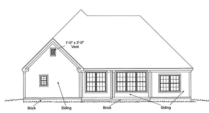 REAR ELEVATION