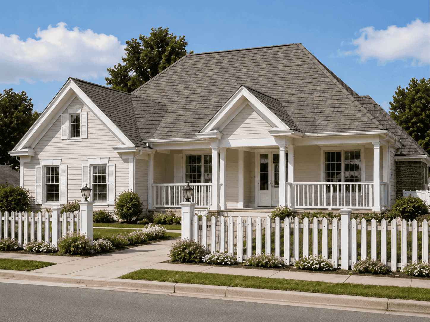 Front elevation of Traditional home (ThePlanCollection: House Plan #178-1211)