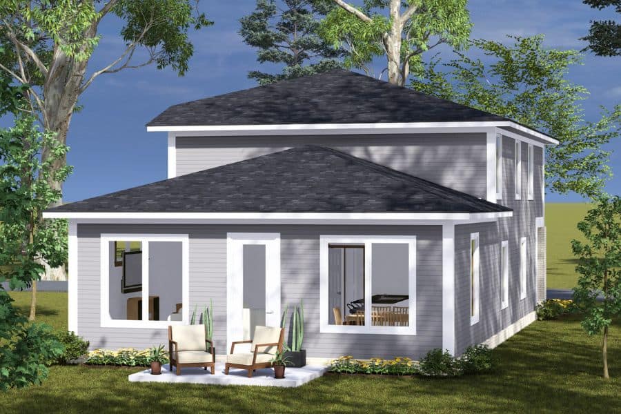 Modern Floor Plan - 3 Bedrms, 3 Baths - 2034 Sq Ft - #178-1486