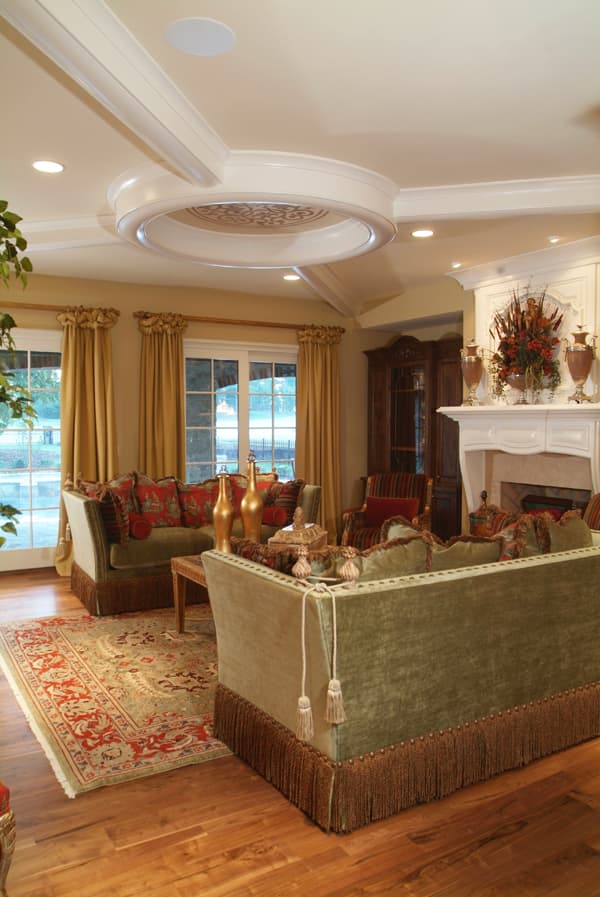 Family Room of this 7-Bedroom,8933 Sq Ft Plan -8933