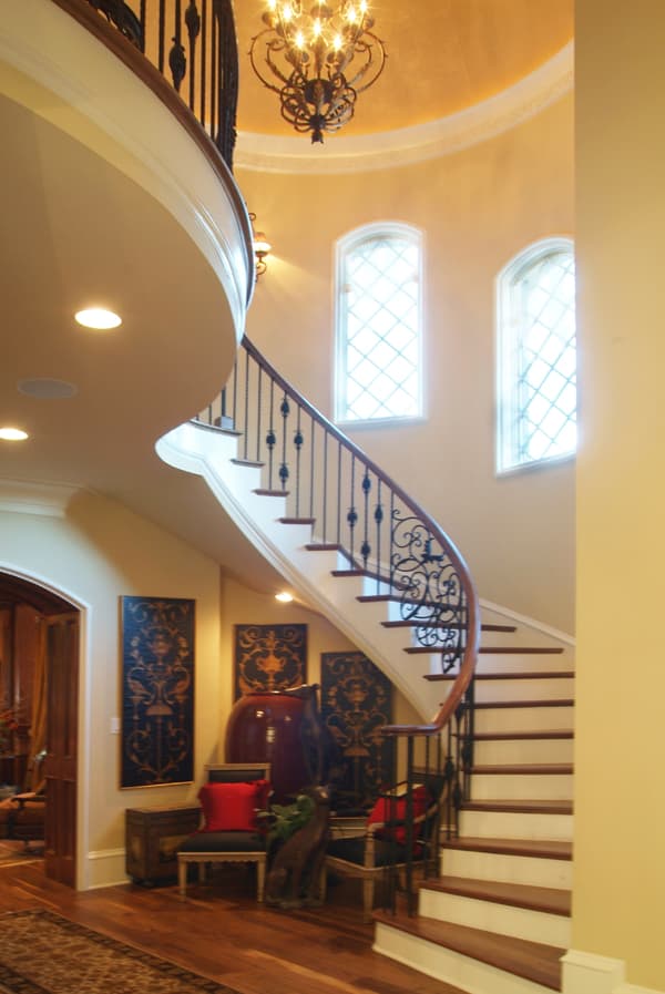 Entry Hall: Staircase of this 7-Bedroom,8933 Sq Ft Plan -8933